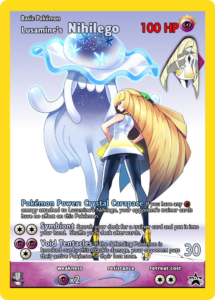 Lusamine's Nihilego (Full Art) by Trisska on DeviantArt