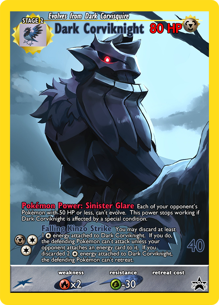 Corvinight Card Dark Corviknight (Full Art) by Trisska on DeviantArt