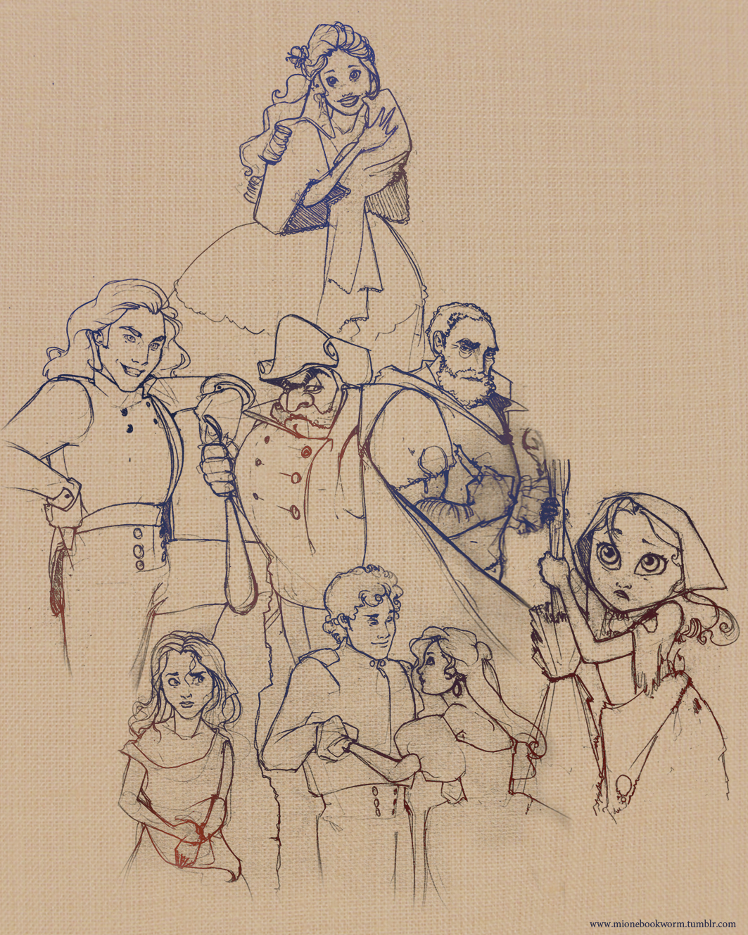 doodles12 (Disney Les Mis)