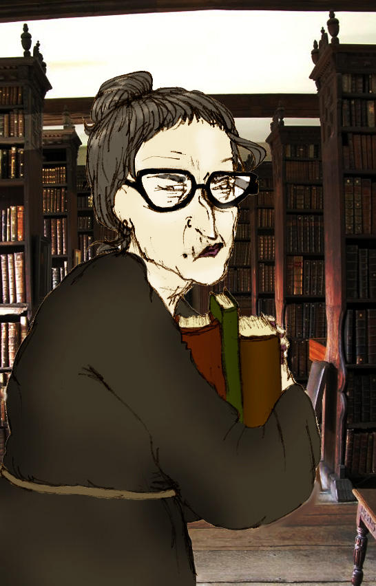Madam Pince the Librarian by MioneBookworm on DeviantArt
