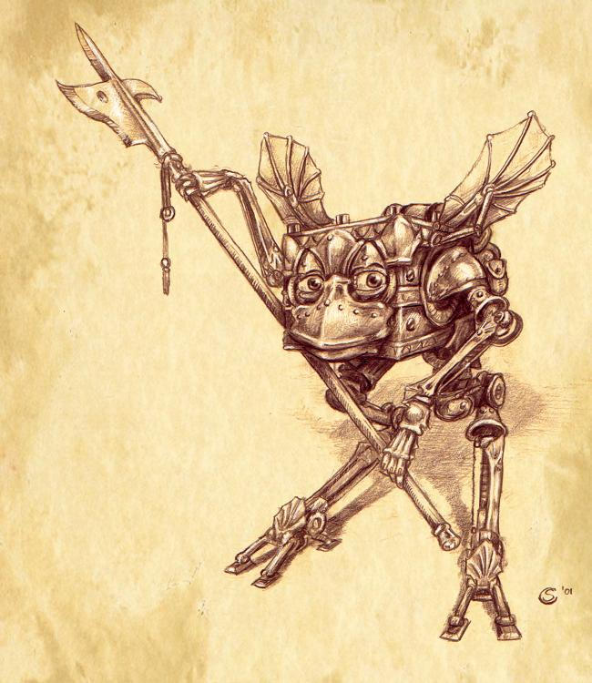 Rogue Modron by Kernspalt on DeviantArt