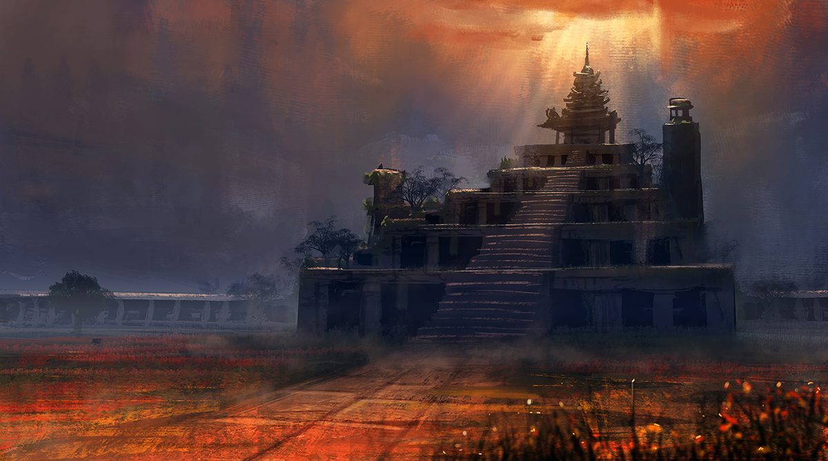 Speed Painting- 9 Mandir