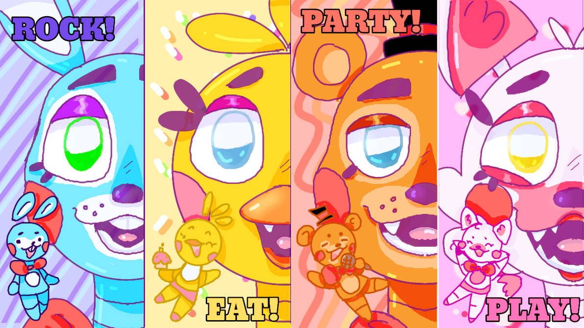 FNAF 2 Poster By Snowcandy369 On DeviantArt