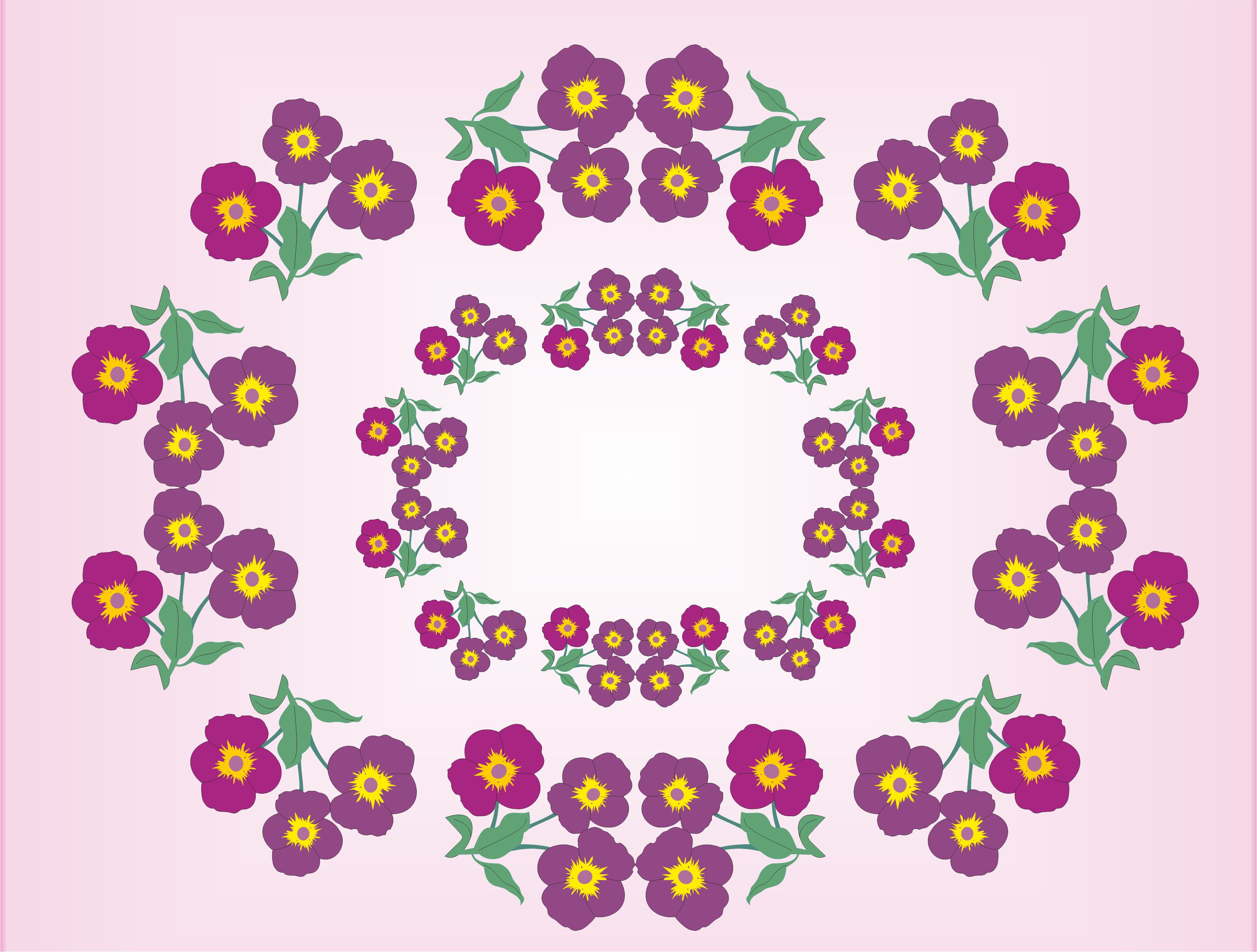 violet seamless pattern