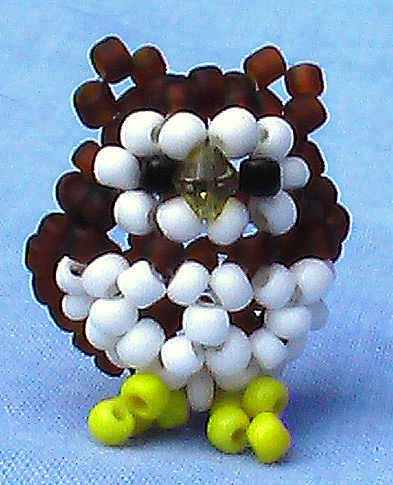 Beaded owl