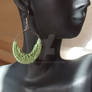 crochet hoop earrings