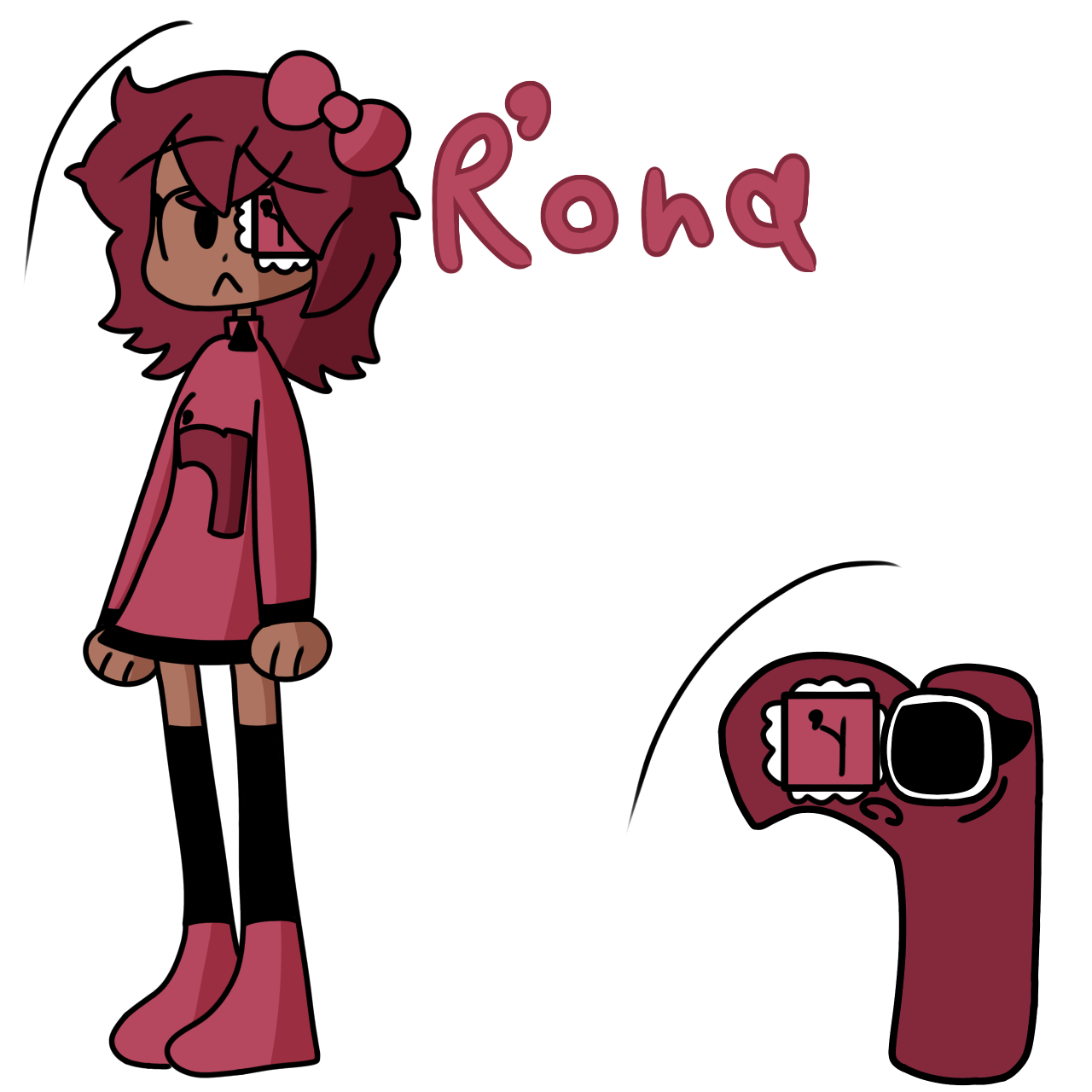 Lowercase R(My oc) Humanised and letter form by Nelirwu on DeviantArt