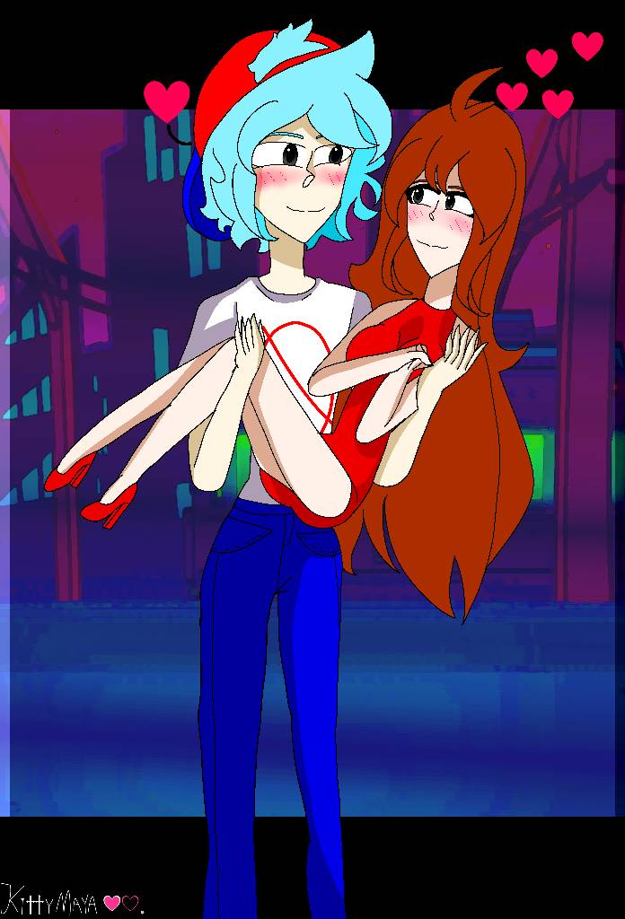 FNF FANART: Melody Couple