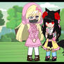 Saturday and Yunna are both in Gacha club