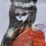 The Lady in kimono