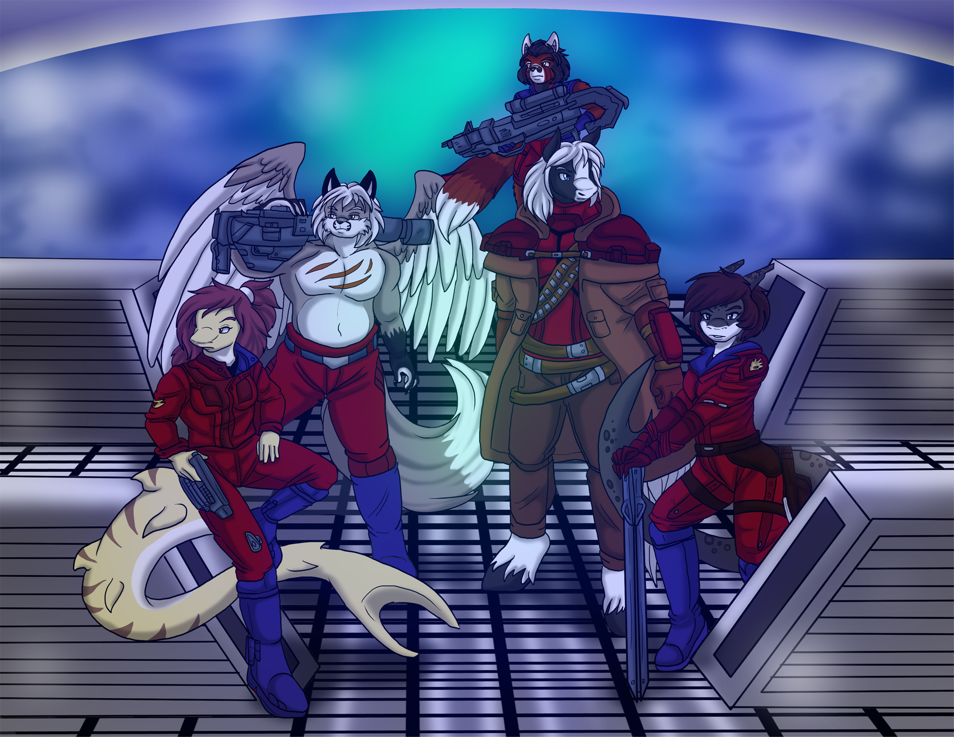 Furry Galaxy Guardians