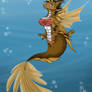 Crysmultiverse with Crys under dah sea! Seahorse