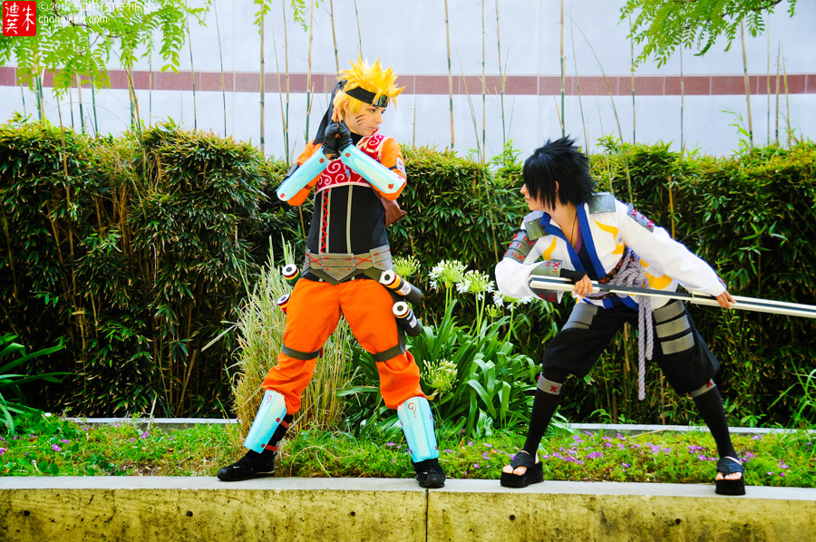 Sasuke and Naruto Ryujinki