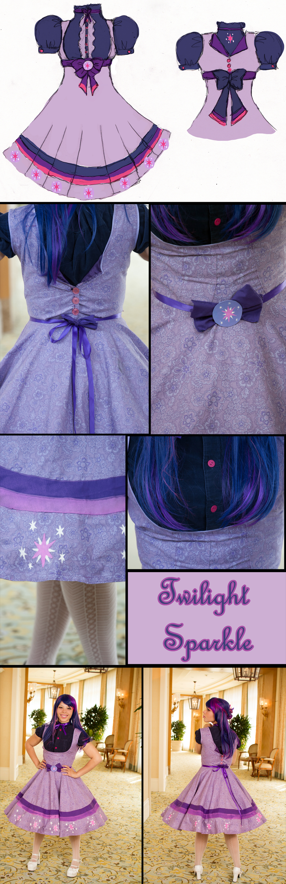 Twilight Sparkle Lolita Inspired Close Up