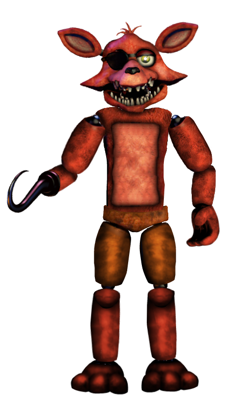 Fixed Withered Foxy by TheInkB0nnie on DeviantArt