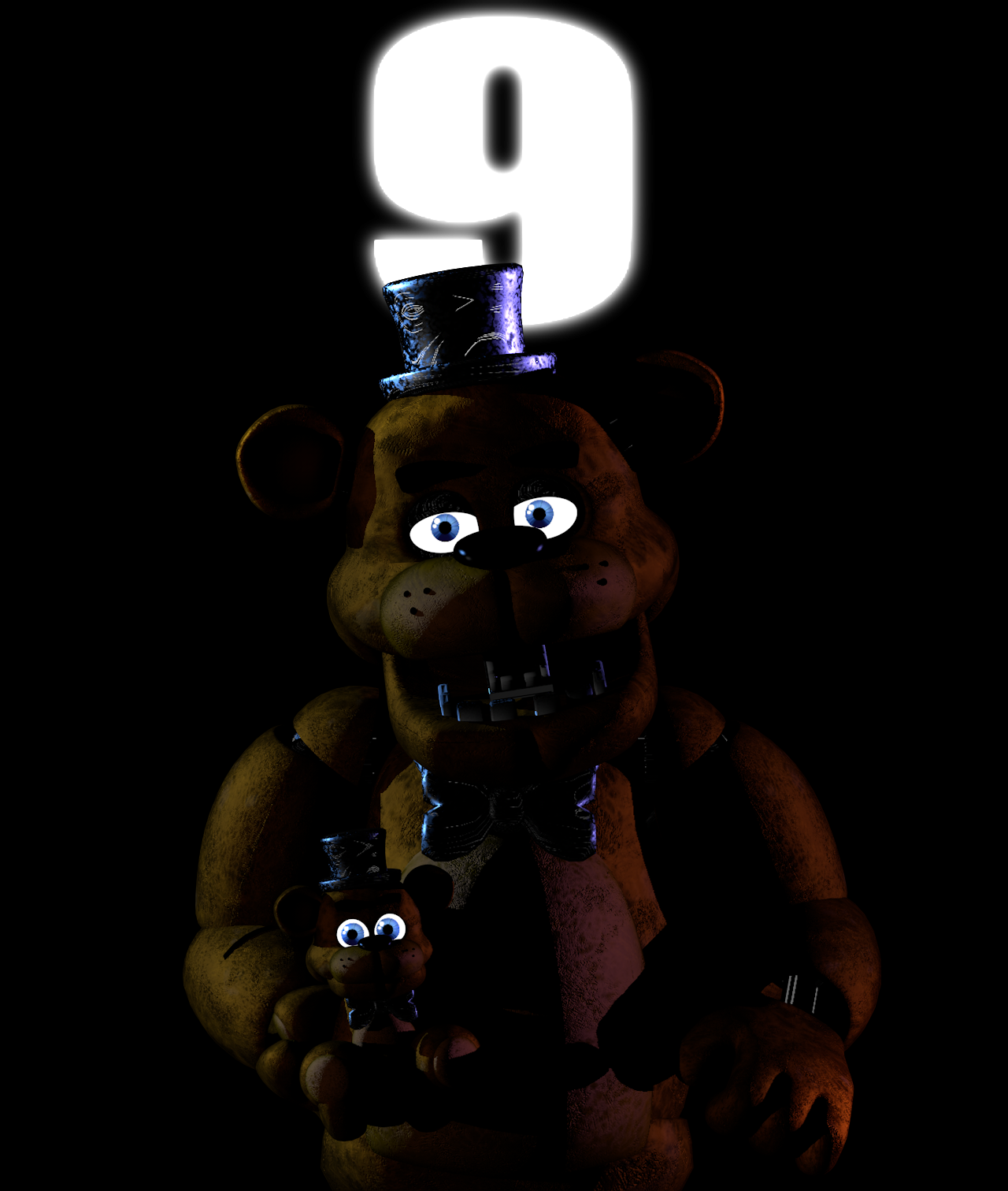 Shadow Freddy Render #2 by KingAngryDrake on DeviantArt