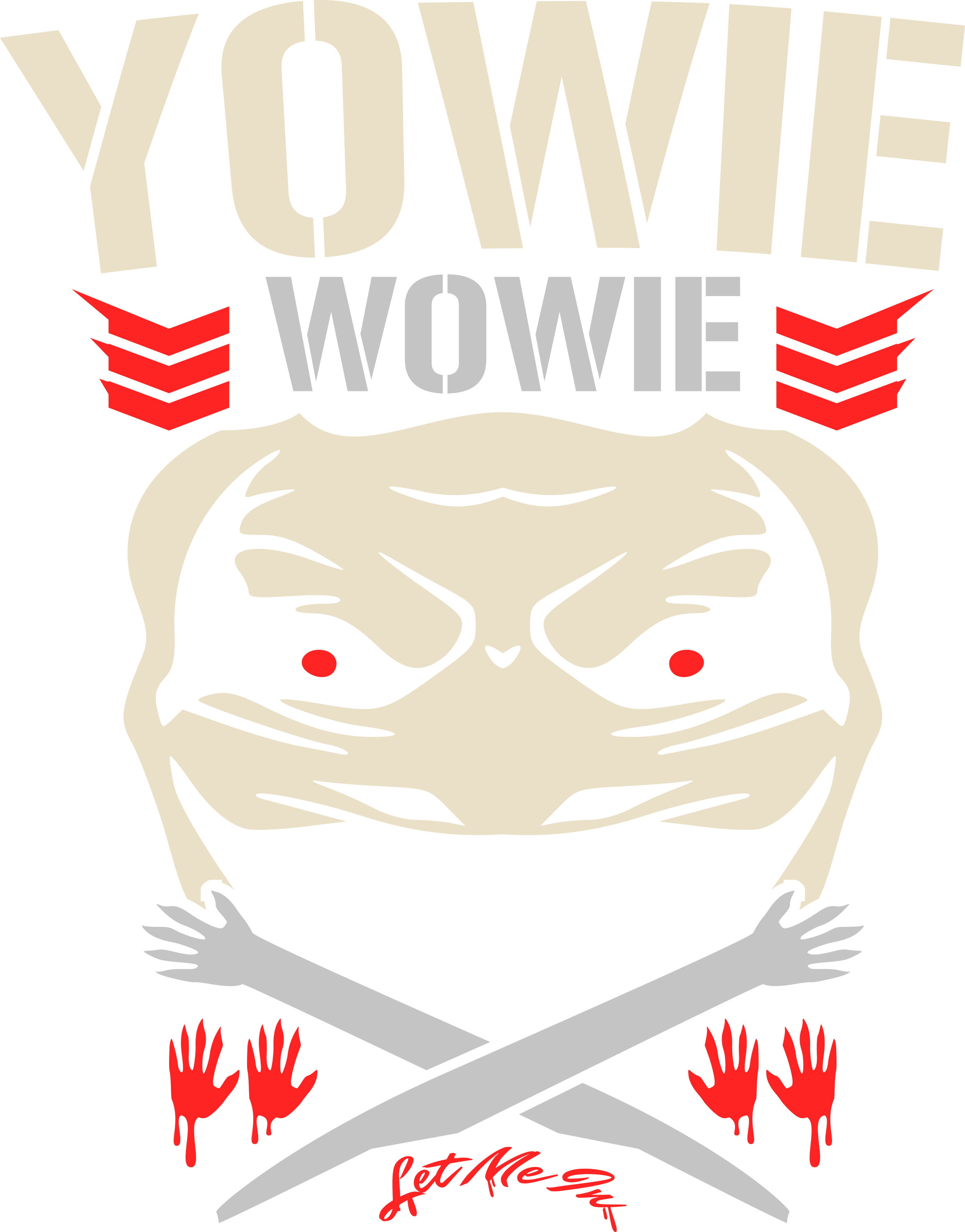 Yowie Wowie (Bullet Club Colored) Logo by DarkVoidPictures on
