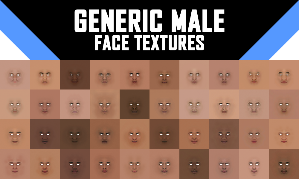 Java Male Faces Generic Male Face Textures by DarkVoidPictures on DeviantArt