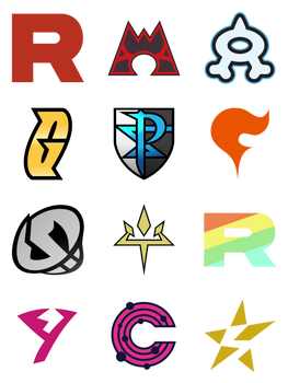 Villainous Pokemon Groups Symbols