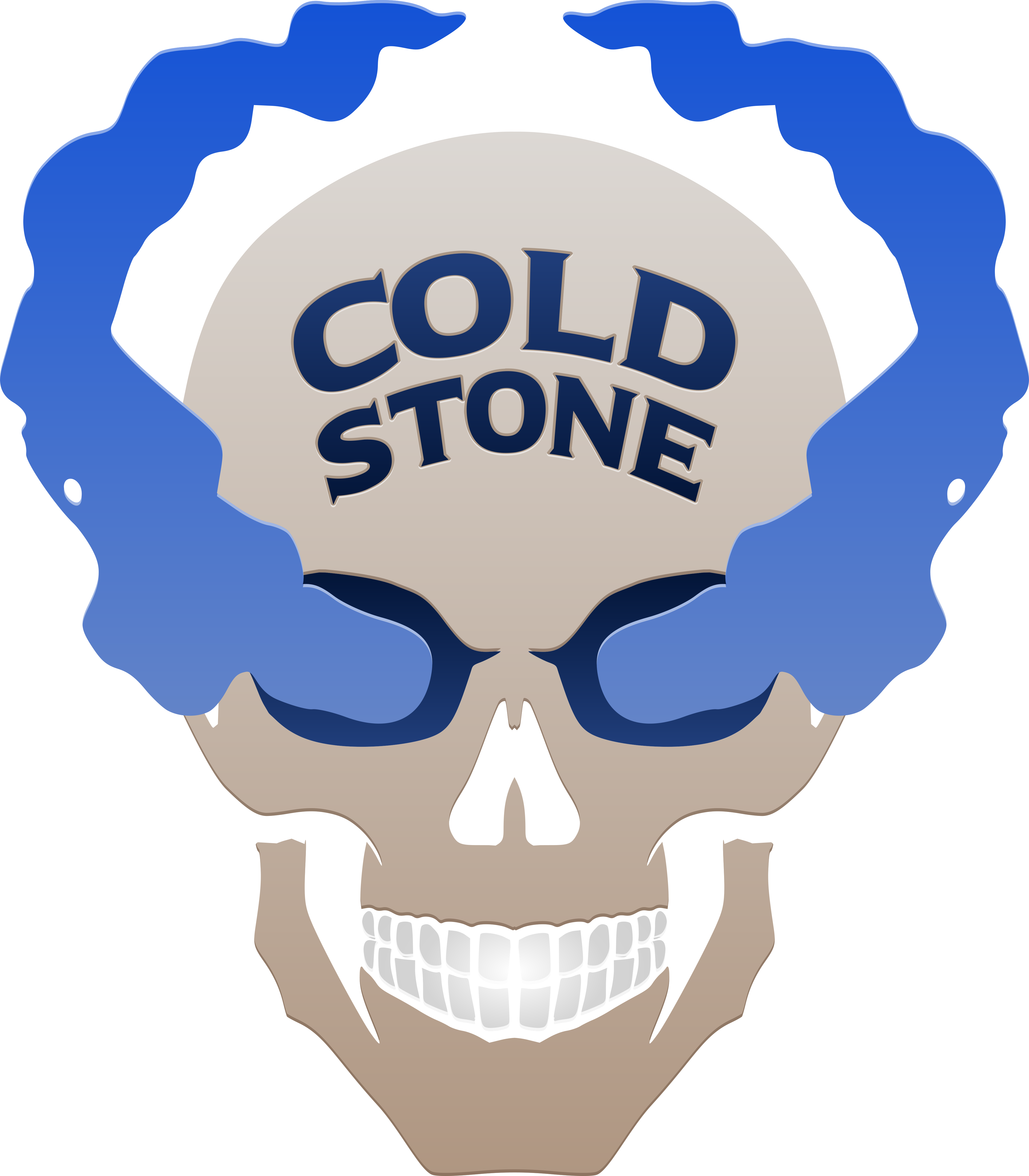 Cold Stone (Skull) Logo by DarkVoidPictures on DeviantArt