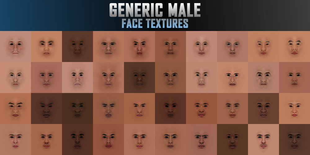 Generic Male Face Textures (WWE 2K24) by DarkVoidPictures on DeviantArt