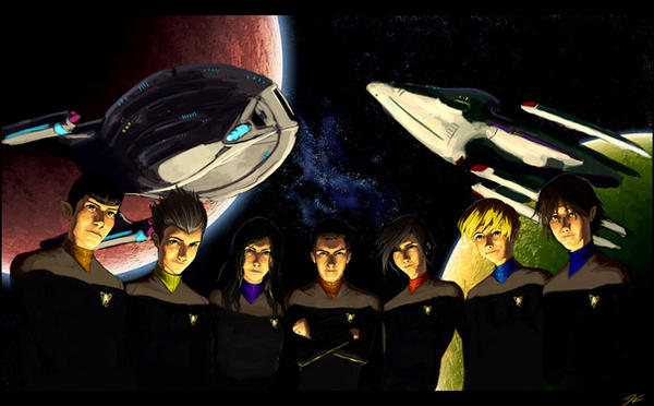 Star Trek Group by DaveRapoza on DeviantArt