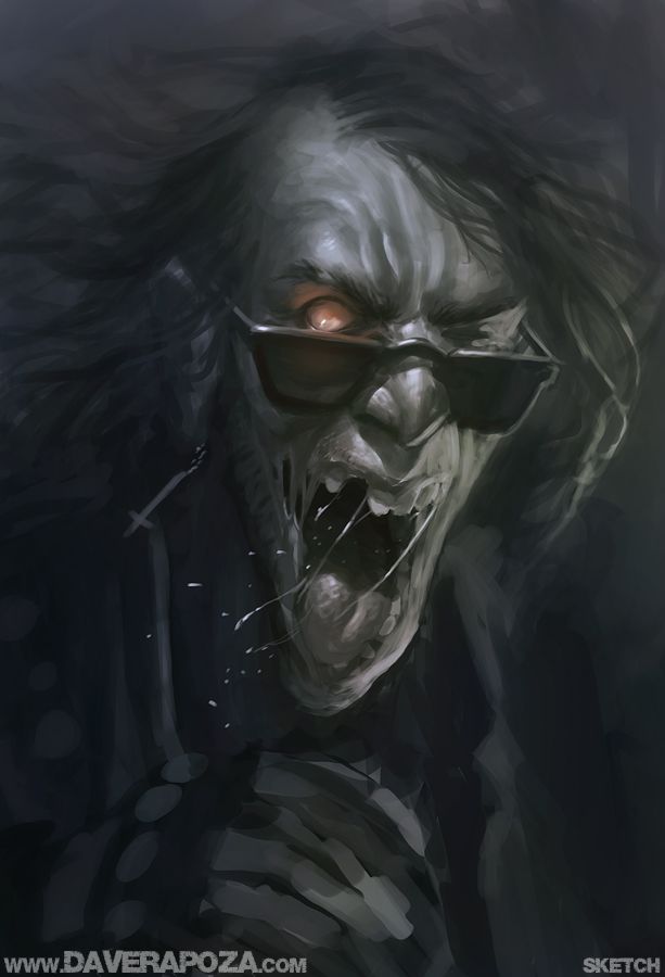 Thrash Zombie Dude - SKETCH