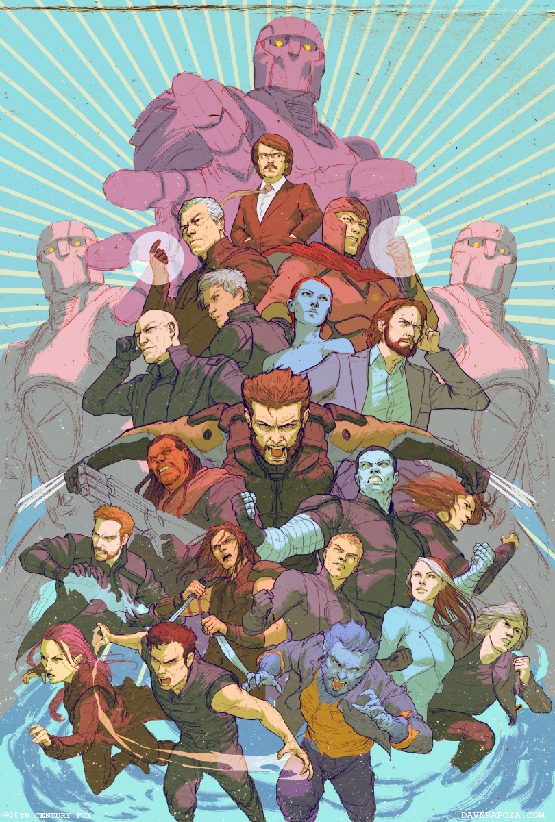 XMen  Days of Future Past full team