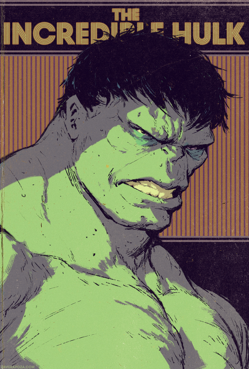 The Incredible Hulk cover!