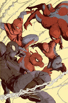 Spider-Verse Team up 001 Variant Cover
