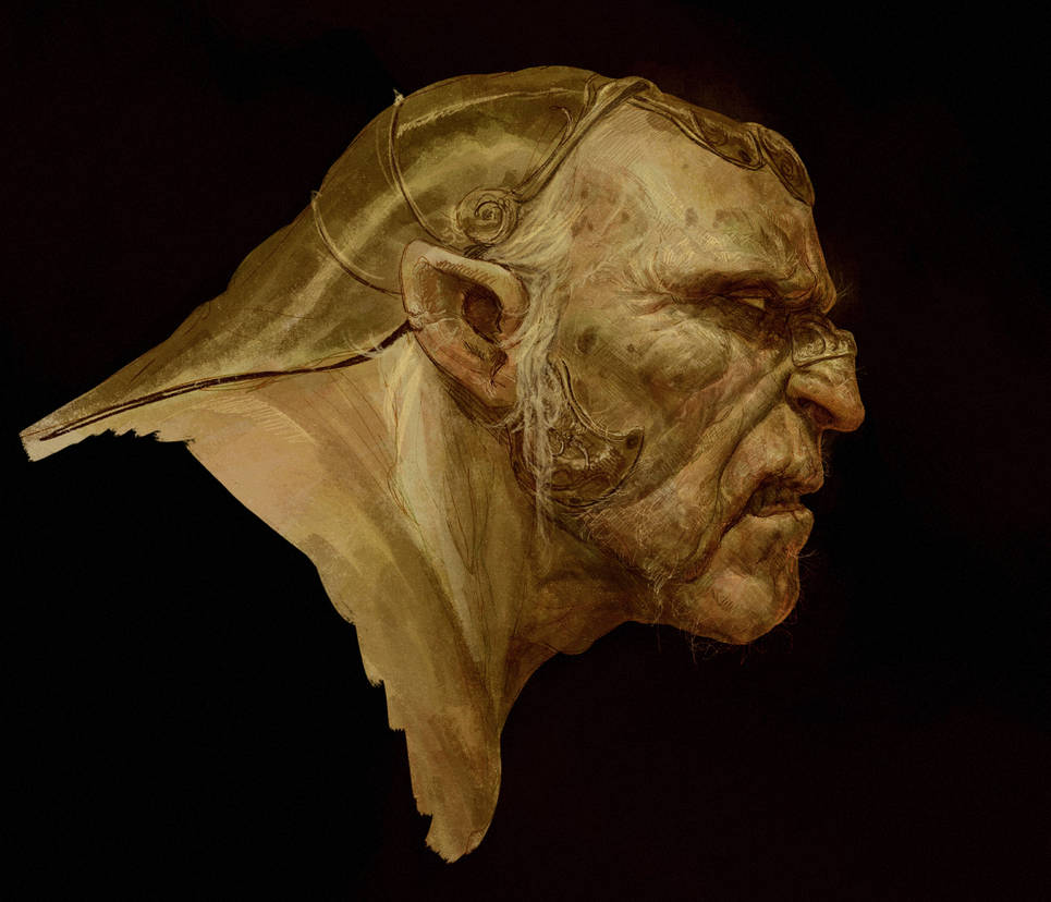Orc Head Rohan Orc head guy by DaveRapoza on DeviantArt