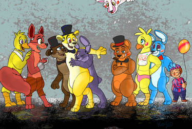 FNaF - One Big Happy Family