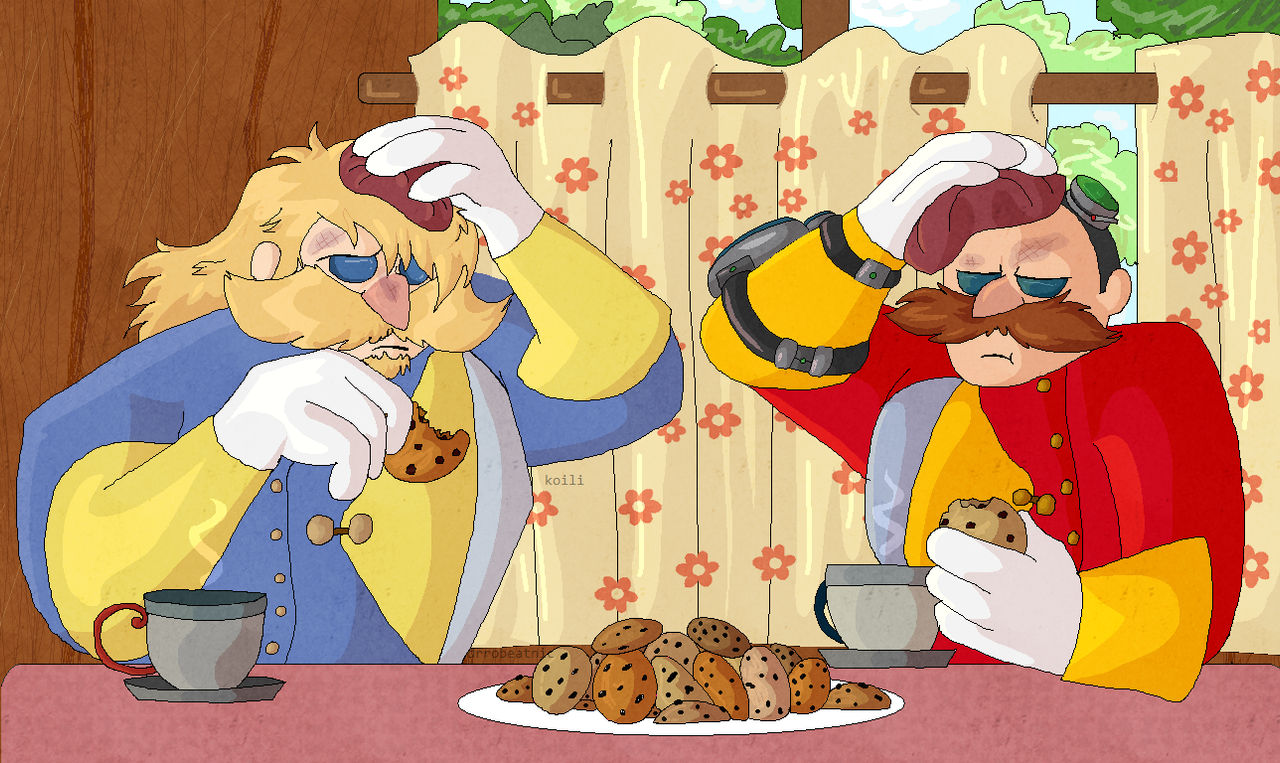 sonic boom redraw steve and eggman by Koili on DeviantArt