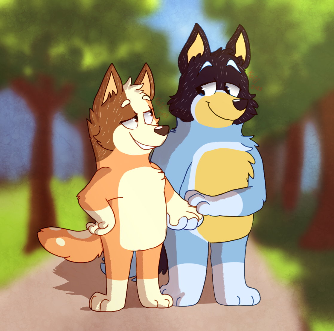 Bluey Chilli X Bandit By Koili On DeviantArt bluey-chilli-x-bandit-by-koili-on-deviantart