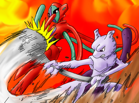 Mewtwo vs Deoxys! : r/pokemon