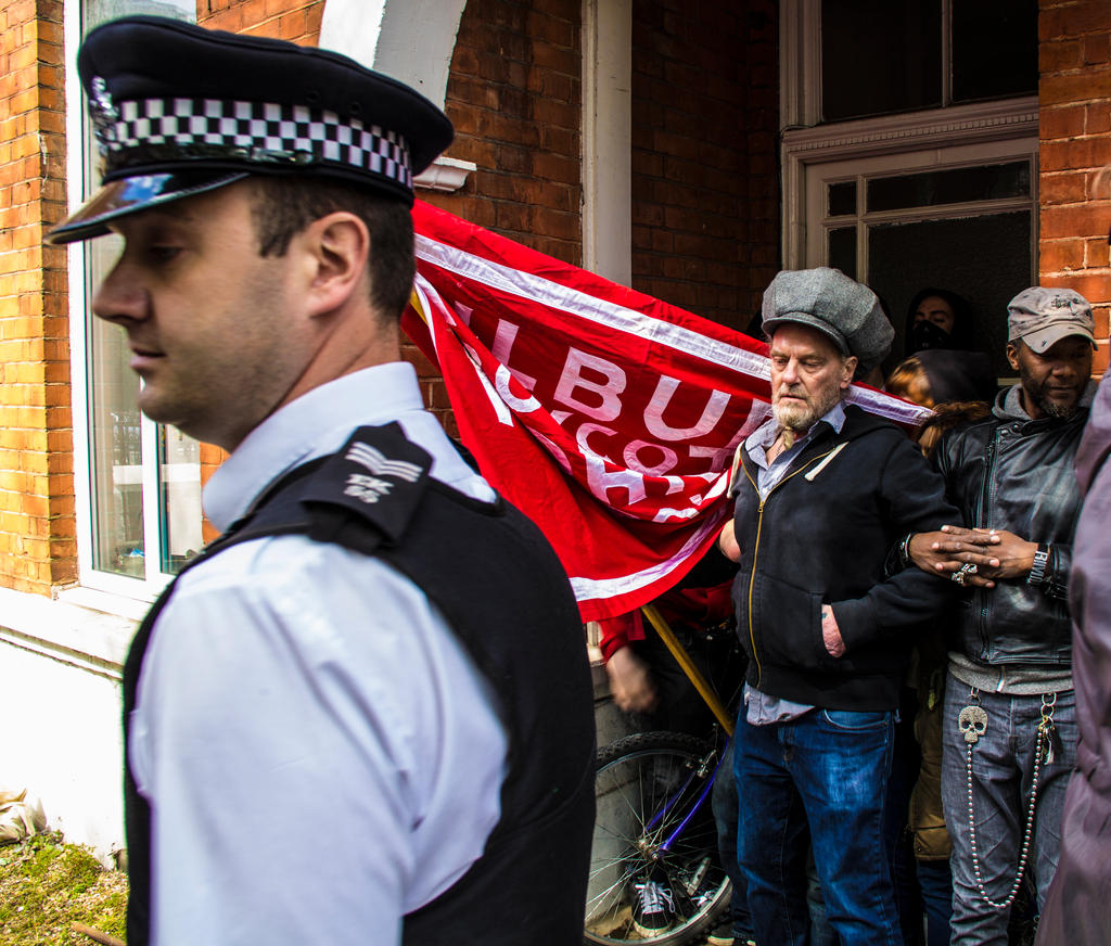 Eviction Resistance - Finchley, 10/04/14.