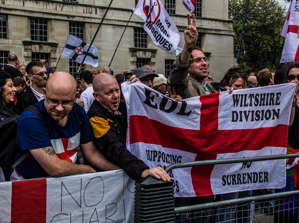 2014 - Anti-EDL/Stand Up To Racism Protest.