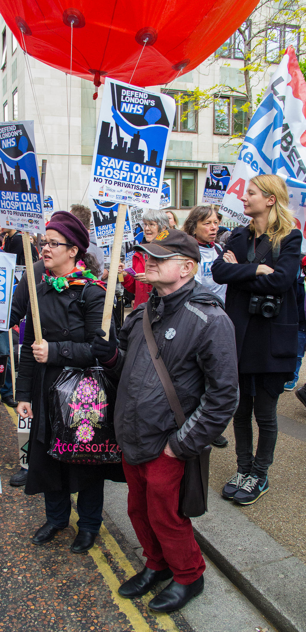 18/05/13 - Save the NHS protest, London