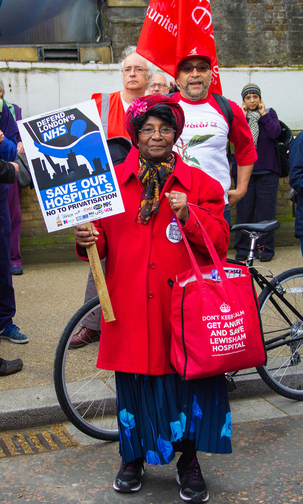 18/05/13 - Save the NHS protest, London