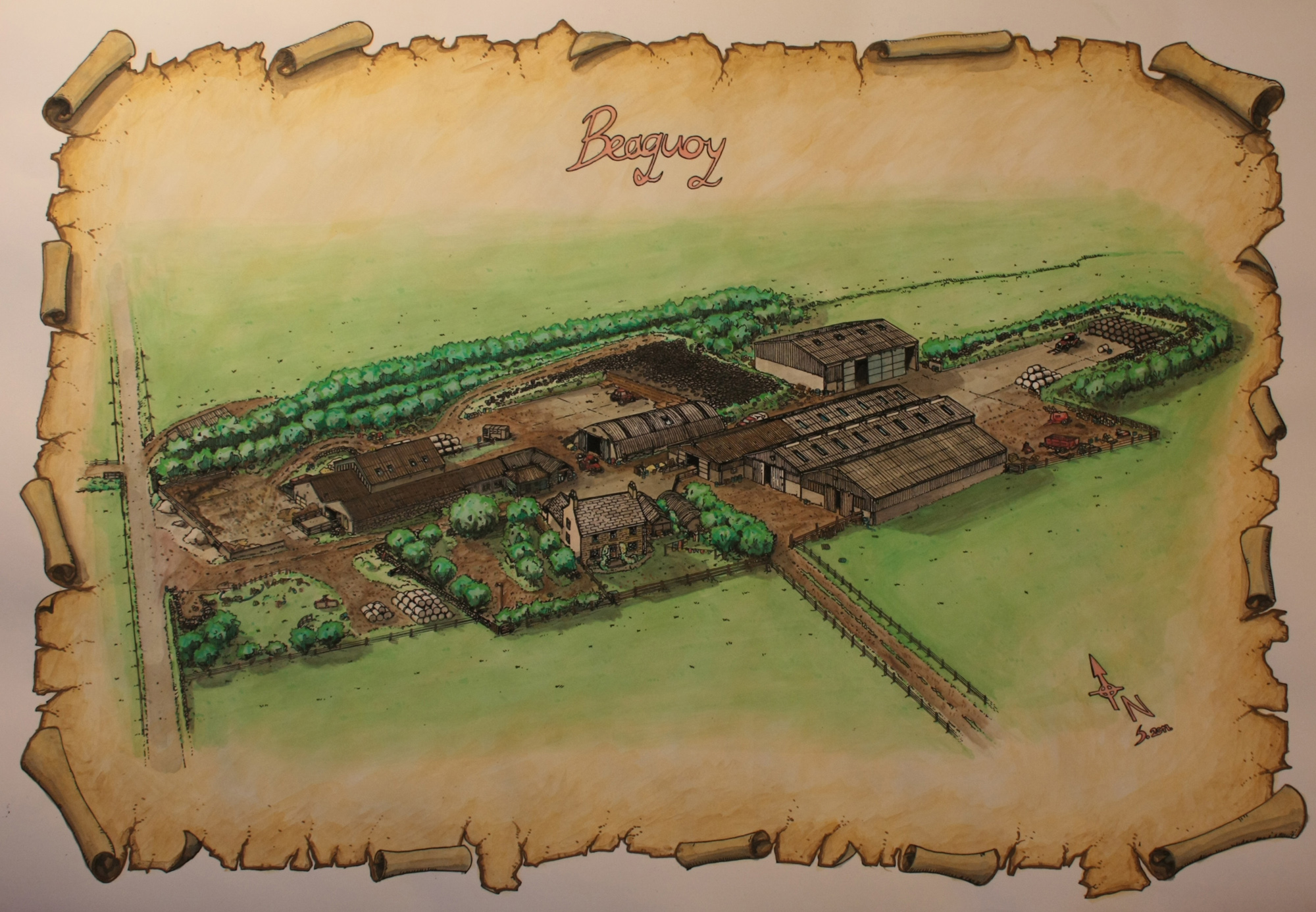 Beaquoy Farm Project - a commission