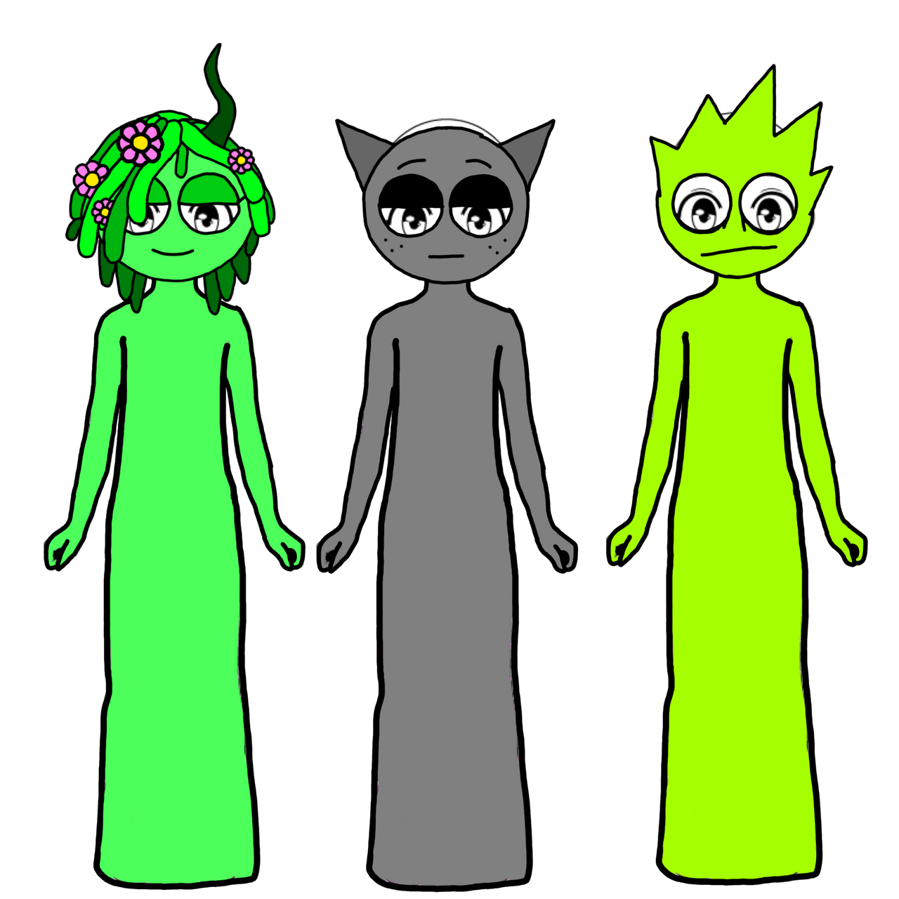 Sprunki girls part 1 by bobsharp on DeviantArt