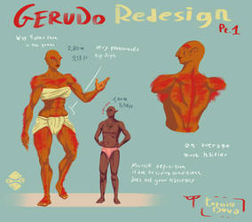 Gerudo redesign - part 1