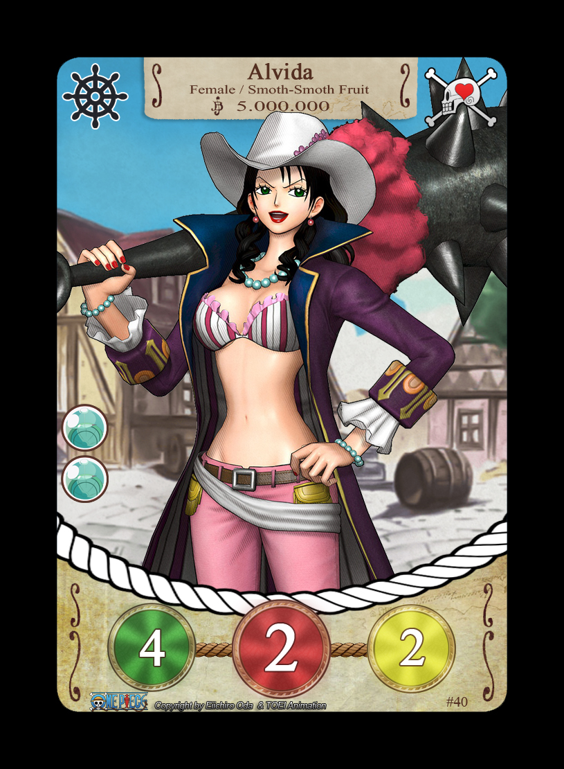 One Piece Lady Alvida 40 Captain - Alvida / One Piece Card Game by SixZac on DeviantArt