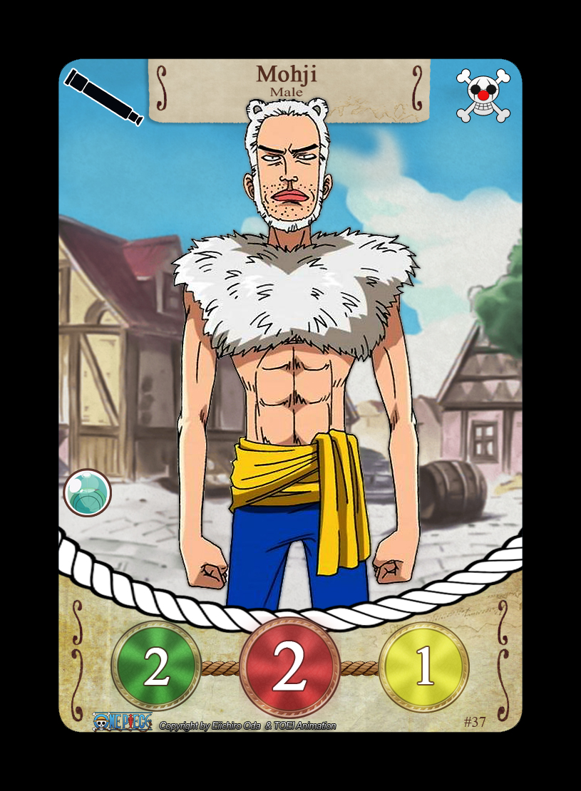 37 - Navigator - Mohji / One Piece Card Game by SixZac on DeviantArt