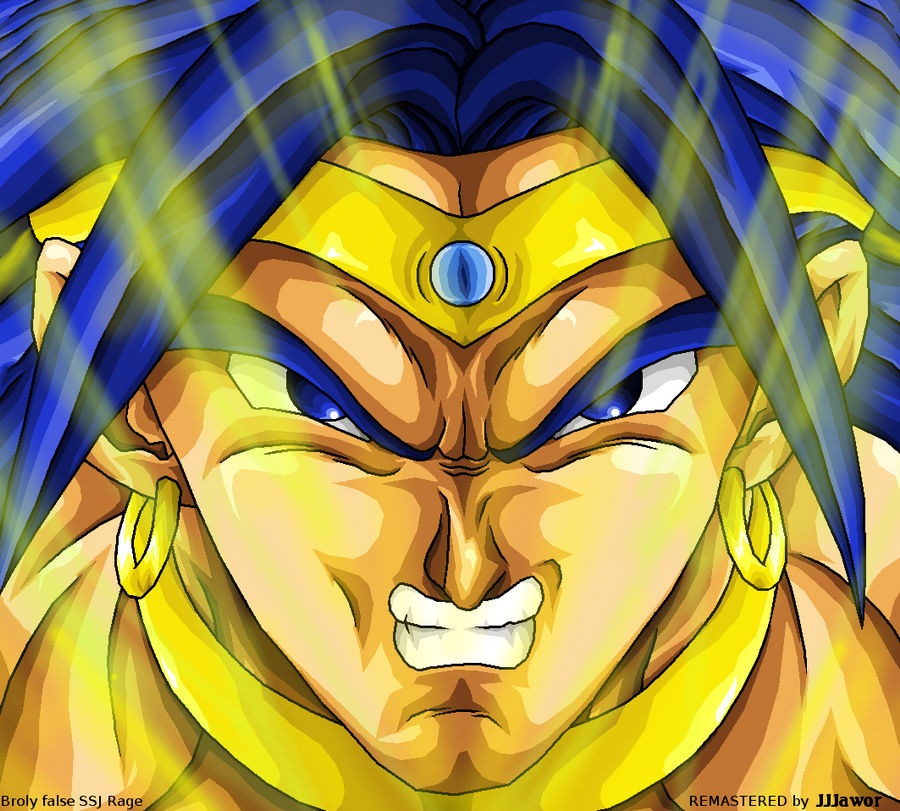 Broly false SSJ -Rage- REMASTERED by JJJawor on DeviantArt