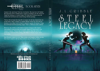 Steel Legacy - Book cover design