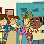 Total Drama Sky High Fight on the hallway