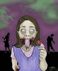 Zombie lollipop