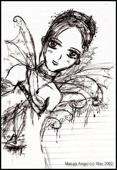 Manga Angel by StarSketchez on DeviantArt