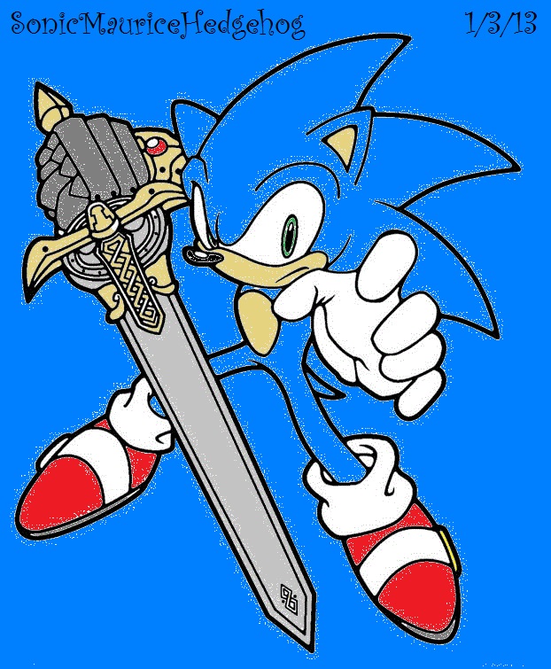 Sir Sonic The Hedgehog - The Knight of the Wind